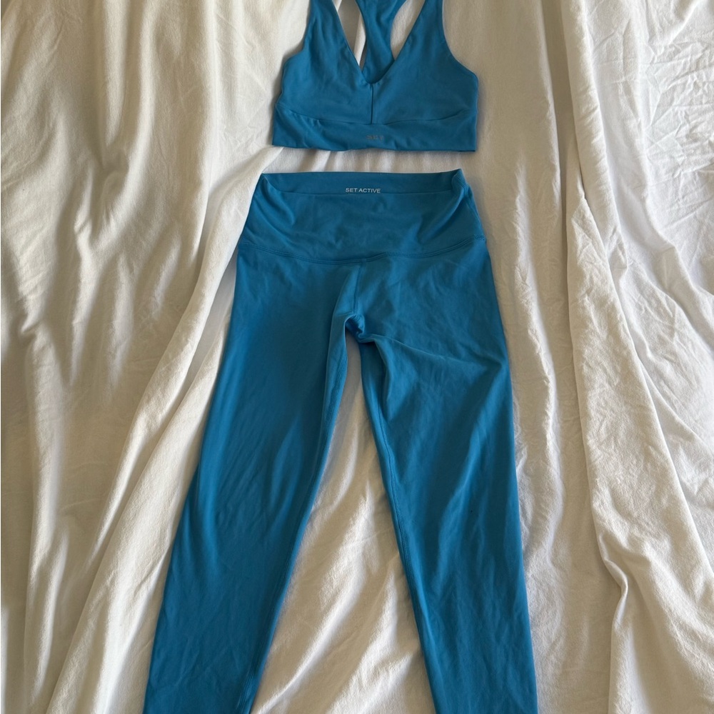 Set Active Blue Workout Set
